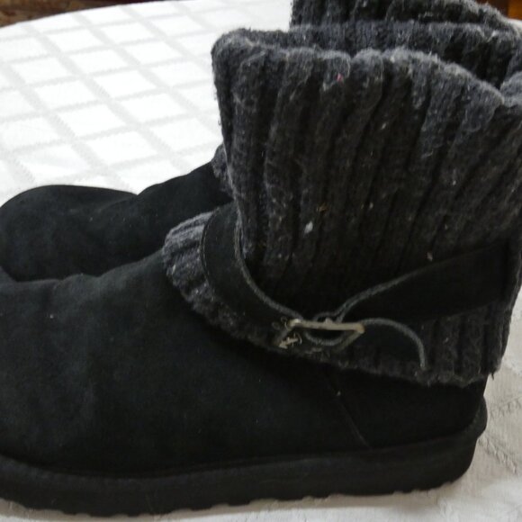 Ugg Boots Black Size 11 - Picture 4 of 8